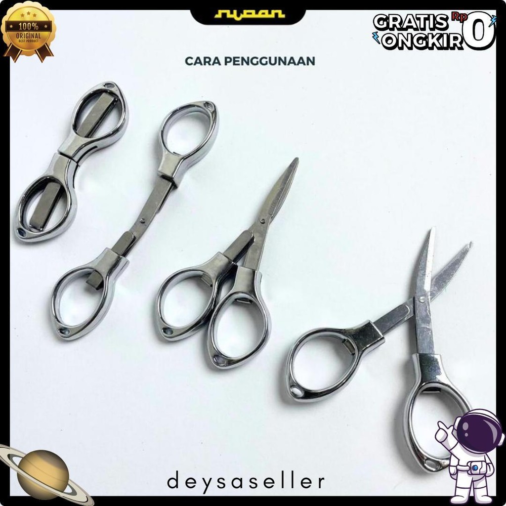 

Gunting Stainless Portable Perlengkapan Haji Dan Umroh Hiban Store Terlaris! Produk Ini Banyak Dicari