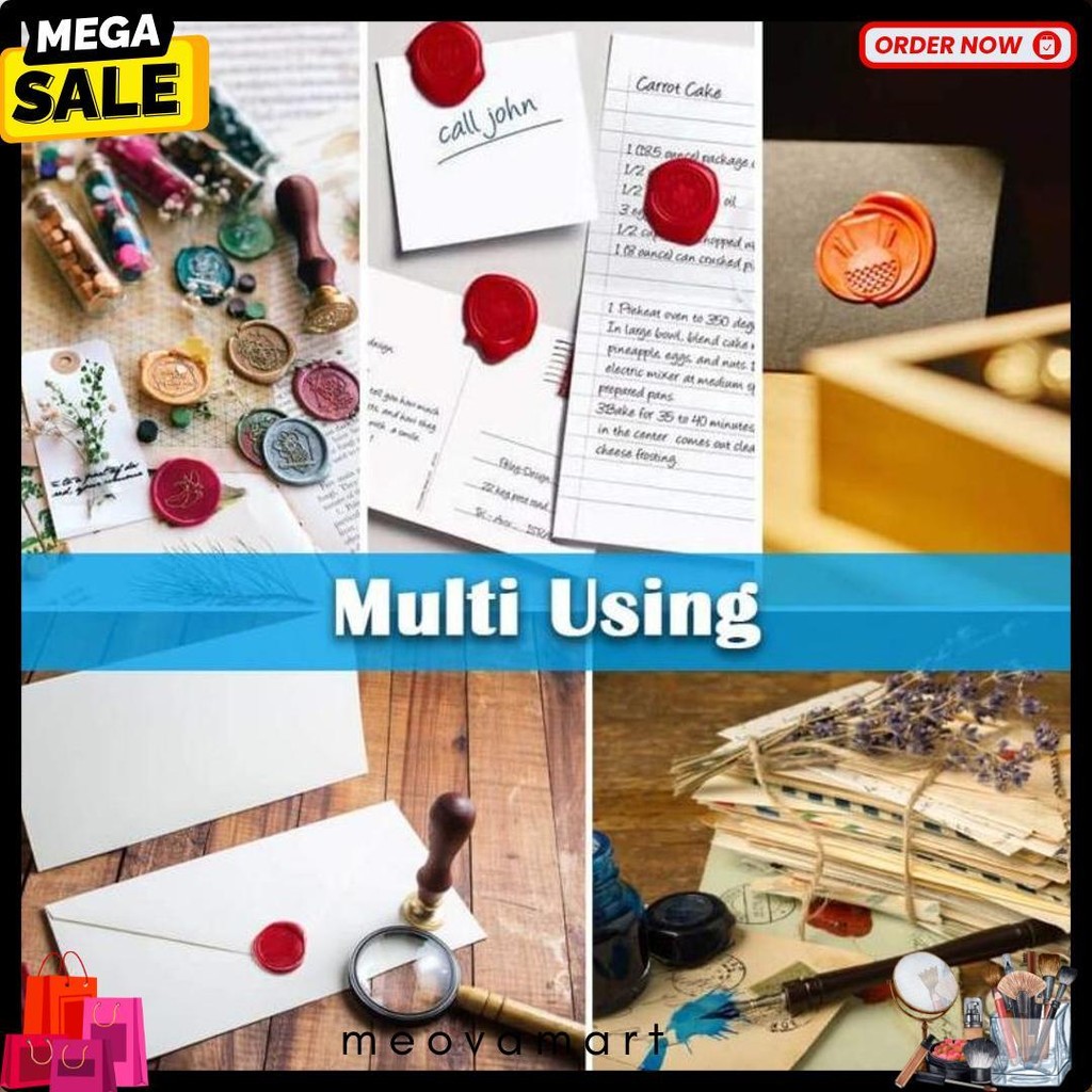 

Isi 200 Octagon Wax Particles Diy Lilin Wax Partikel 10 Color Diy Stempel Wax Flash Sale! Diskon Hingga 70%