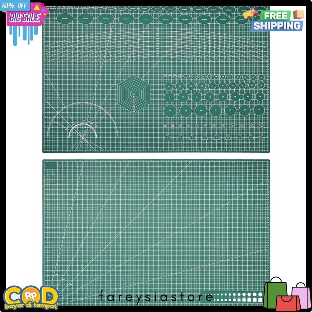 

Working Pad Cutting Mat A1 Alas Potong Papan Kerja A1 90 X 60 Cm Diskon Setengah Harga
