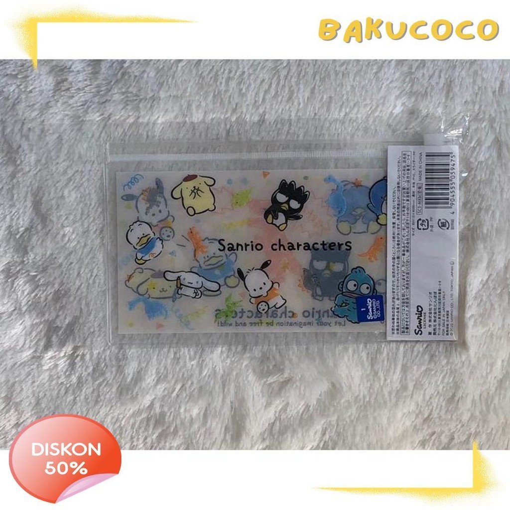 

Slider Pouch My Melody Dan Kuromi Hangyodon Cinnamoroll Sanrio Characters Sanrio Original Japan Diskon
