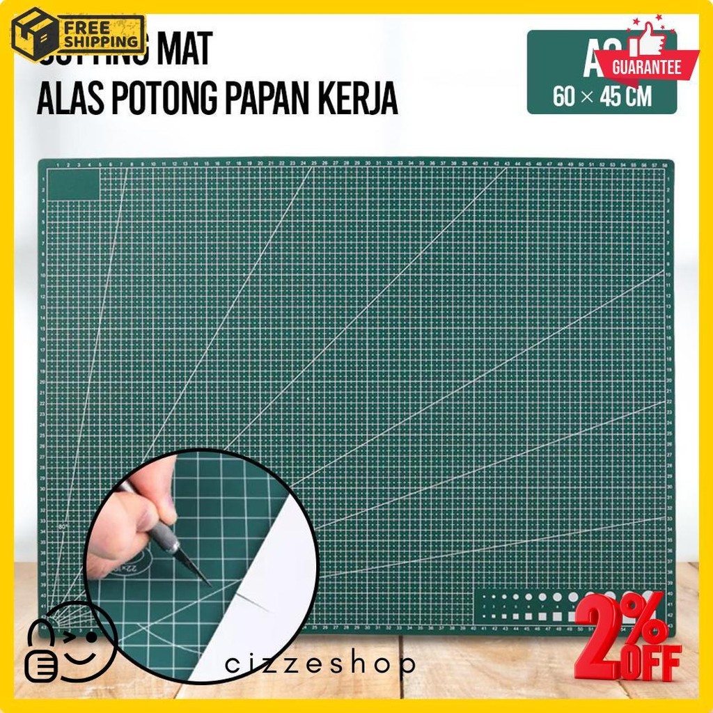 

Working Pad Cutting Mat A1 Alas Potong Papan Kerja A1 90 X 60 Cm Terlengkap Dan Termurah