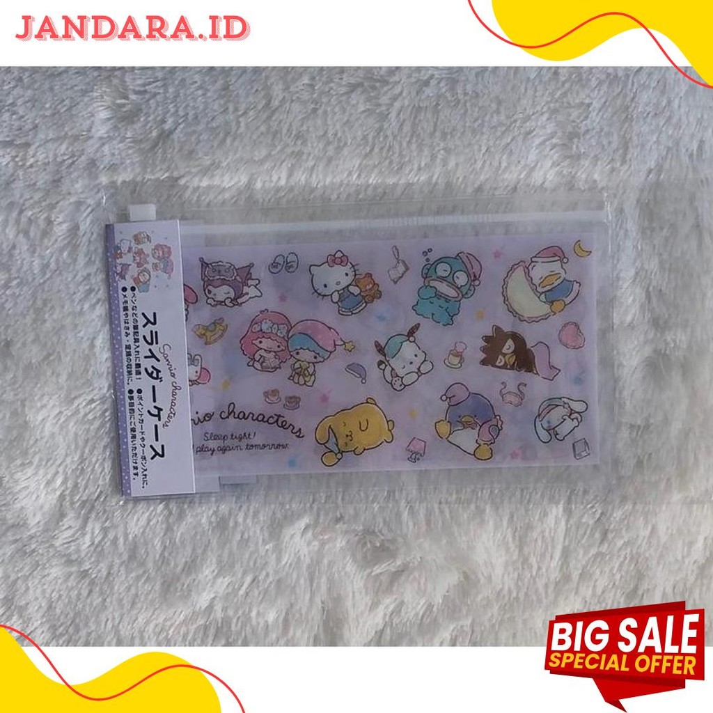 

Slider Pouch My Melody Dan Kuromi Hangyodon Cinnamoroll Sanrio Characters Sanrio Original Japan Terlengkap Dan Termurah