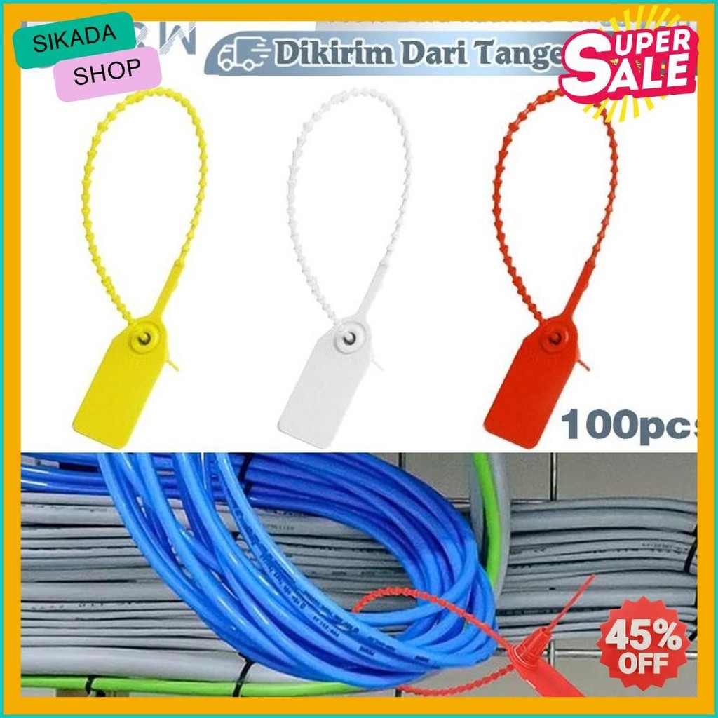 

100Pcs Security Seal 25Cm Segel Koper Segel Locis Security Seal Locis Satu Kunci Flash Sale! Diskon Hingga 70%
