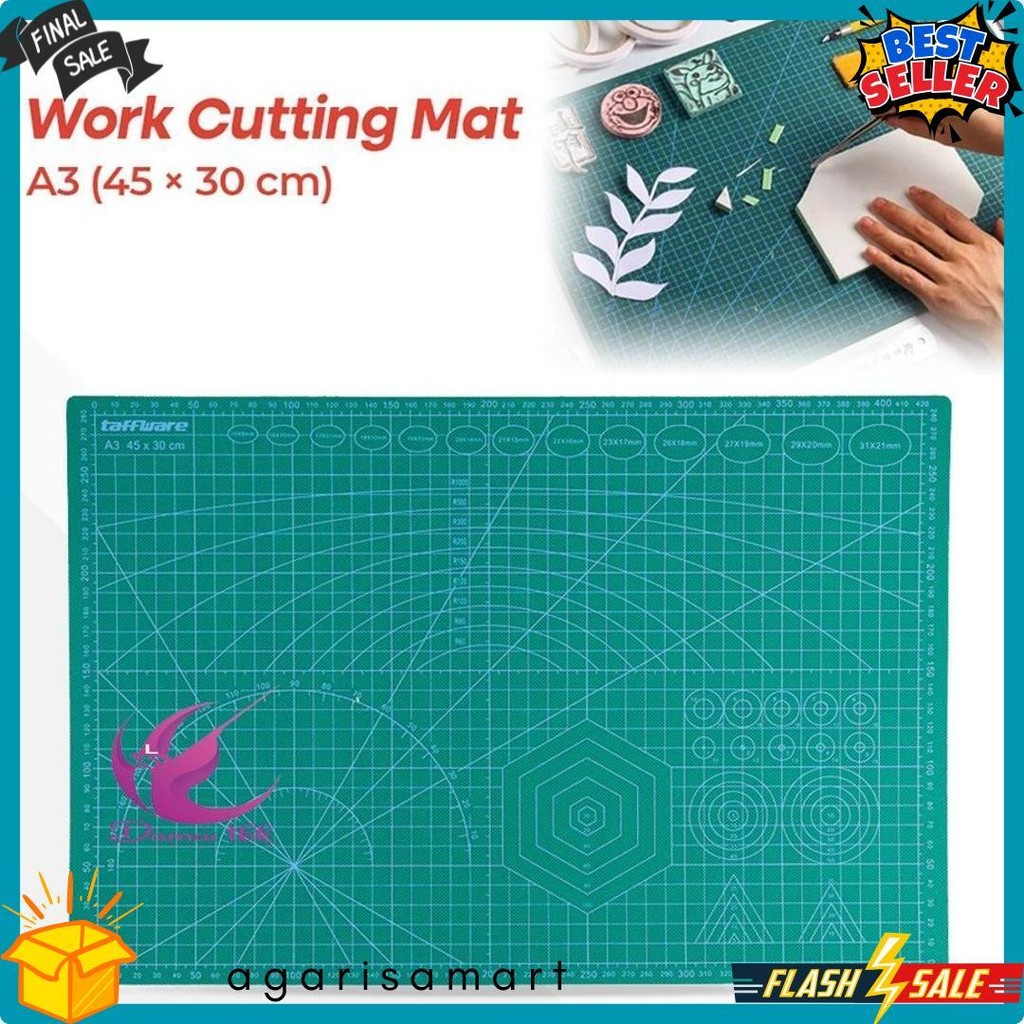 

Alas Potong A3 Work Cutting Mat Pad A3 45 X 30Cm Terlengkap Dan Termurah