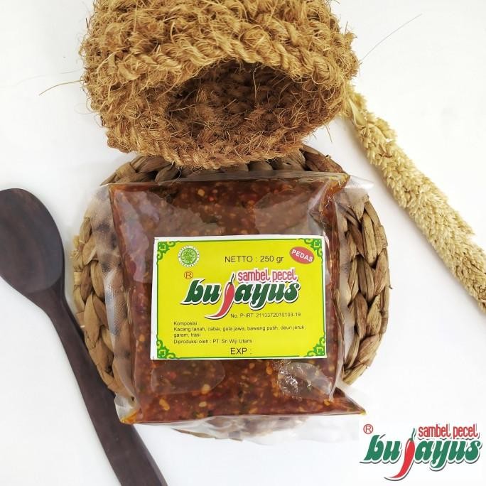 

#####] Sambel Pecel Bu Jayus 250 gram (Vacuum) - PEDAS