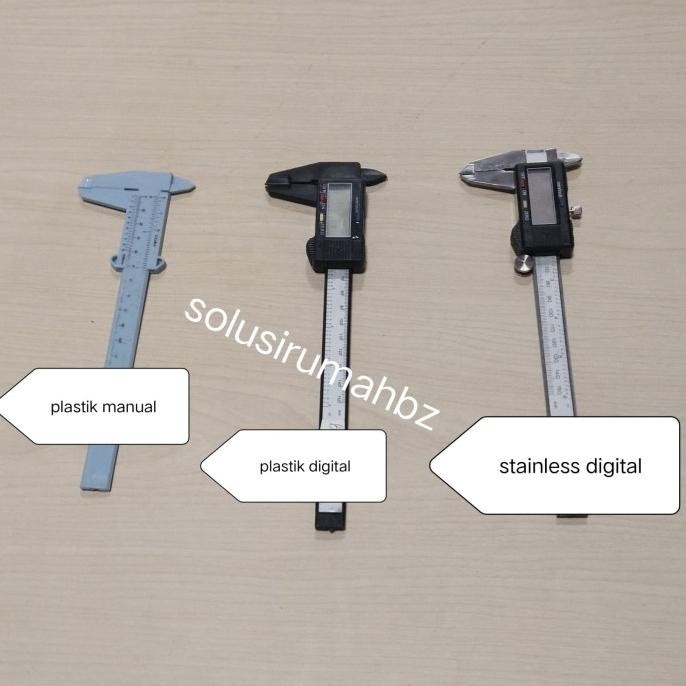 siap kirim] sketmat bekas bermasalah pvc plastik sket mat vernier caliper second