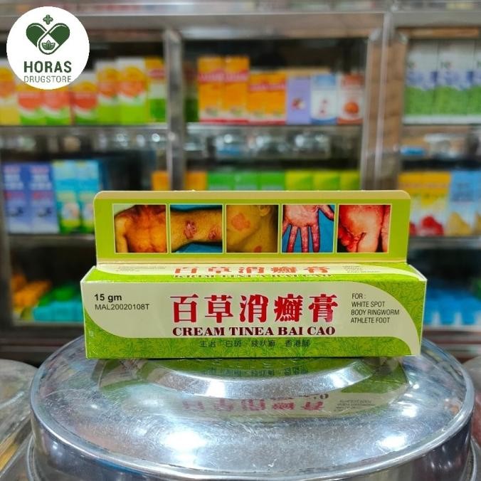] Cream Tinea Bai Cao - Krim Salep Gatal, Kurap, Kudis, Panu