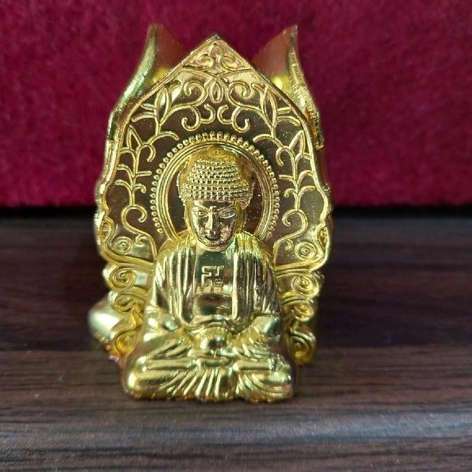 ```````] patung BUDDHA BODHISATTVA kuningan