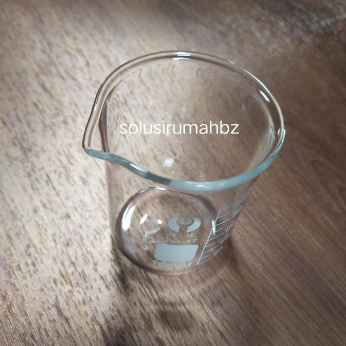 langsung order saja] GELAS TAKAR 100ML + BUBBLE KACA GLASS ANTI PANAS UKUR 100 ml cc 100cc