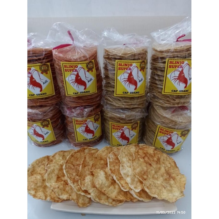 

(Good) Emping Blinjo Manis Renyah Super Tipis Mentah