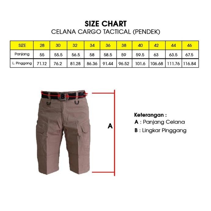 New Celana Cargo M88 / Celana Pendek Tactical