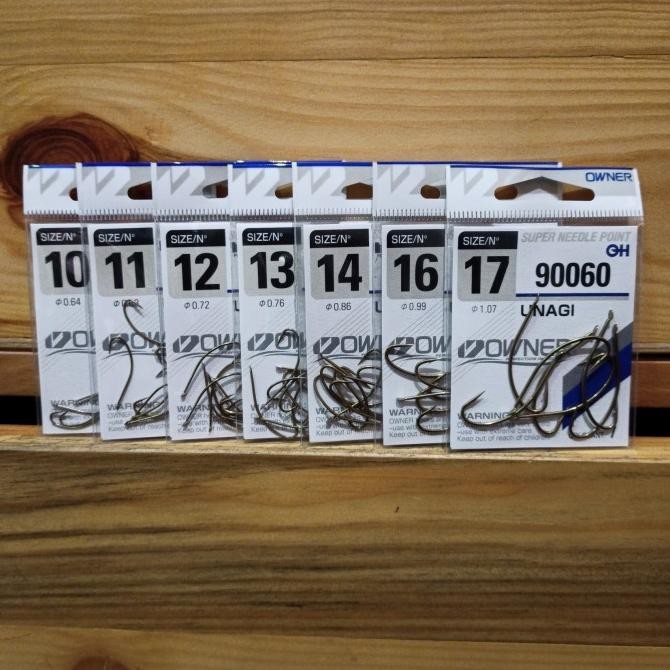 (Termurah) Hook Mata Kail Pancing Owner Unagi 90060 Bestseller