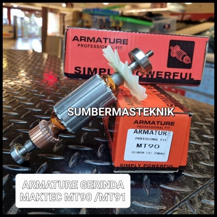 Angker Mt90 Maktec Armature Gurinda Maktec Mt90 Rotor Maktec Mt 90