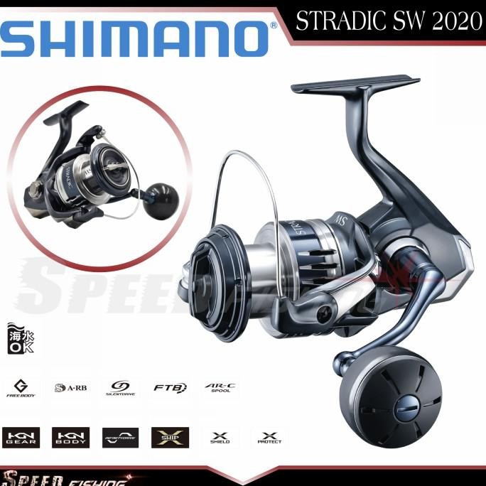 (Termurah) Reel Stradic Sw 2020 Shimano Sw 4000 Hg 5000 Pg 6000 Xg 8000 Pg 10000 Bestseller