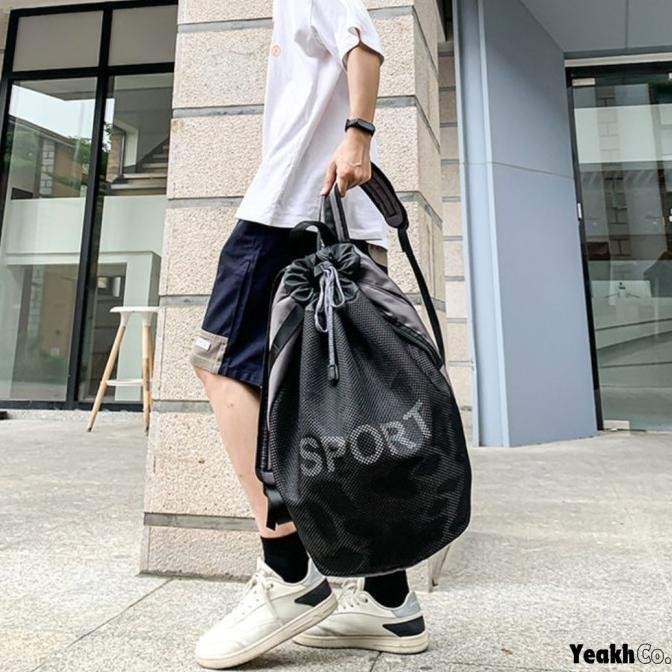 Tas Bola Basket Besar Bisa Isi 2 Bola Basket Tas Futsal Sepatu Olahraga Traveling Anti Air Co