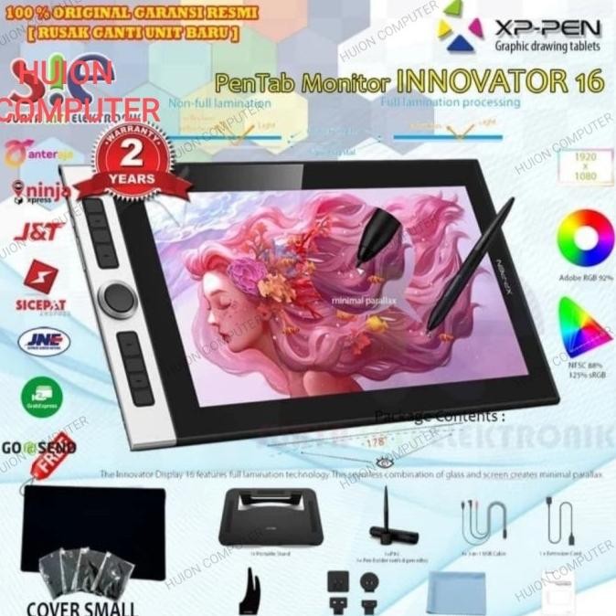 Xp Pen Innovator 16 Pentablet Display Alternatif Wacom Cintiq New Stok