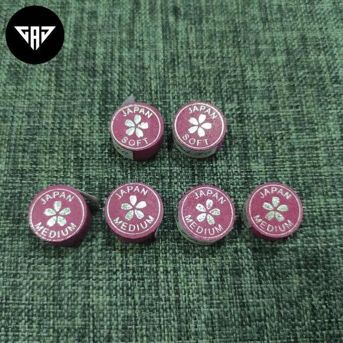 Murah SAKURA Cue Tip 8 Layers // Master Tip Billiard Non COD