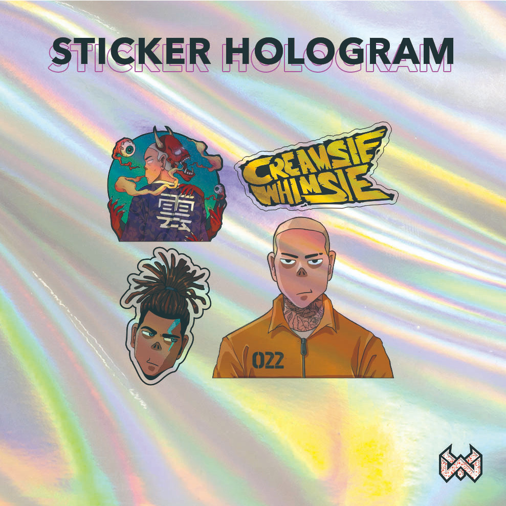 

*PromoGet2* Hologram Dalam 9 Stiker Garskin HP/Case Custom Dan COD