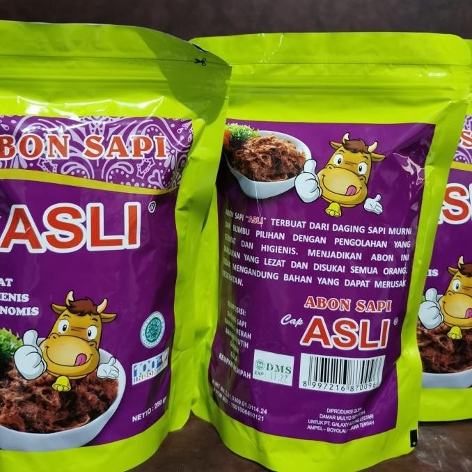 

(Good) Abon sapi cap ASLI 250 gram
