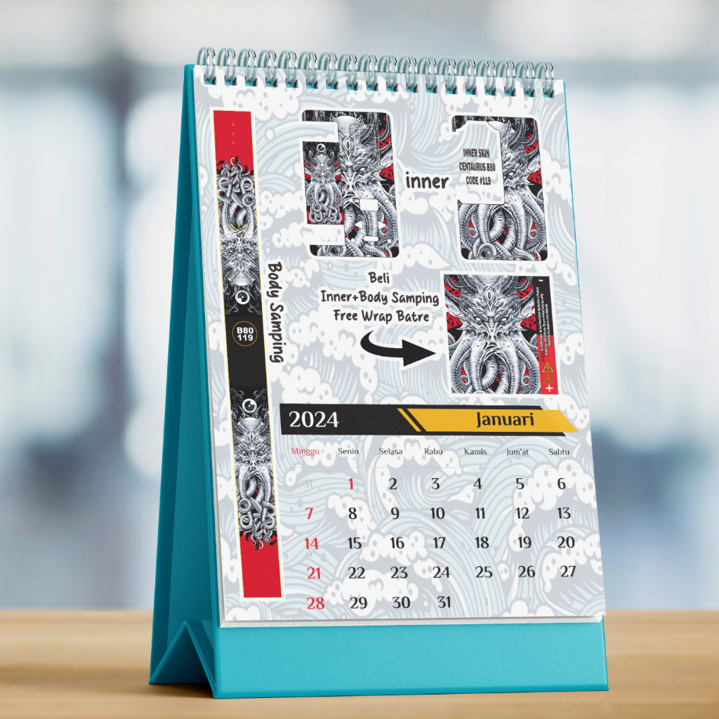 

*PromoGet2* B80 119 Stiker Garskin HP/Case Custom Dan COD