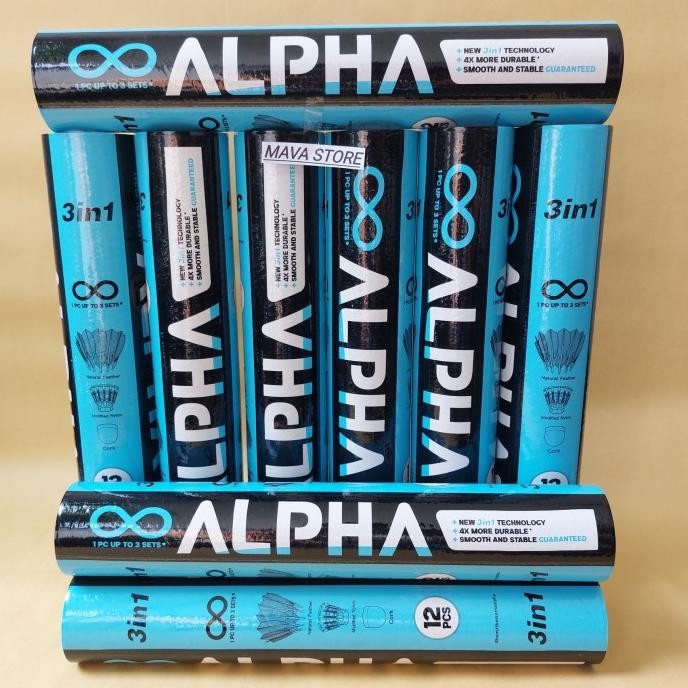 ALPHA / ALPHA SHUTTLECOCK 3IN1 / BADMINTON