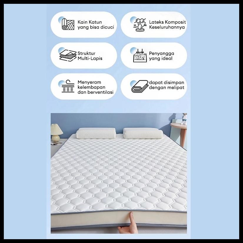 KASUR LATEX PREMIUM KASUR BUSA KASUR BERKUALITAS MURAH KASUR LIPAT UKURAN 180X200