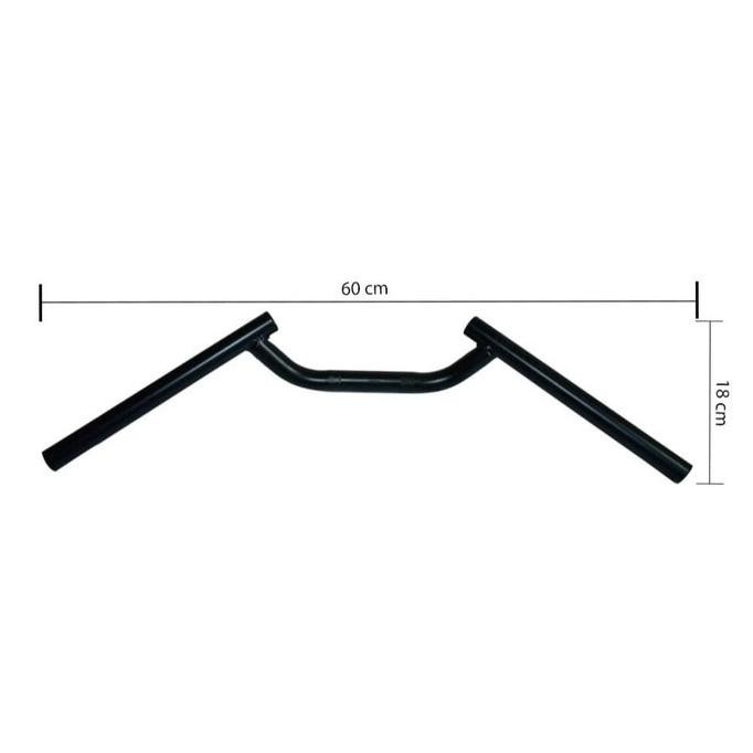 Stang Setang Stir Setir Fatbar Sprinter Pendek Beat Street Vixion Megapro Cb150R Racing Hitam