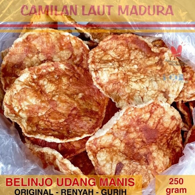 

(Good) Emping Belinjo Mlinjo Blinjo Udang Manis Ukuran Besar (Siap Makan)