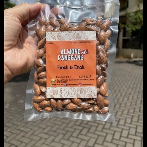 

(Good) KACANG ALMOND PANGGANG 200GR ROASTED ALMOND