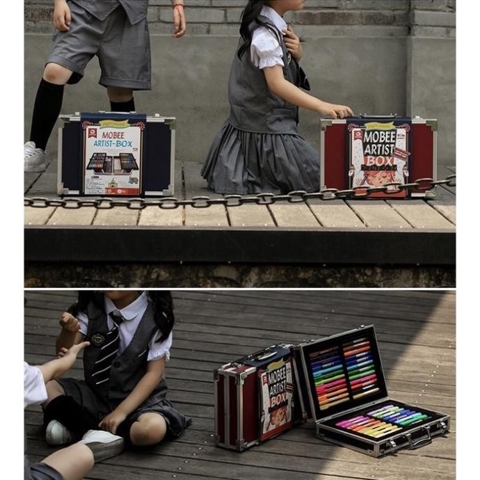 

mobee big 97 pcs artist box art set paket lengkap mewarnai Terlaris
