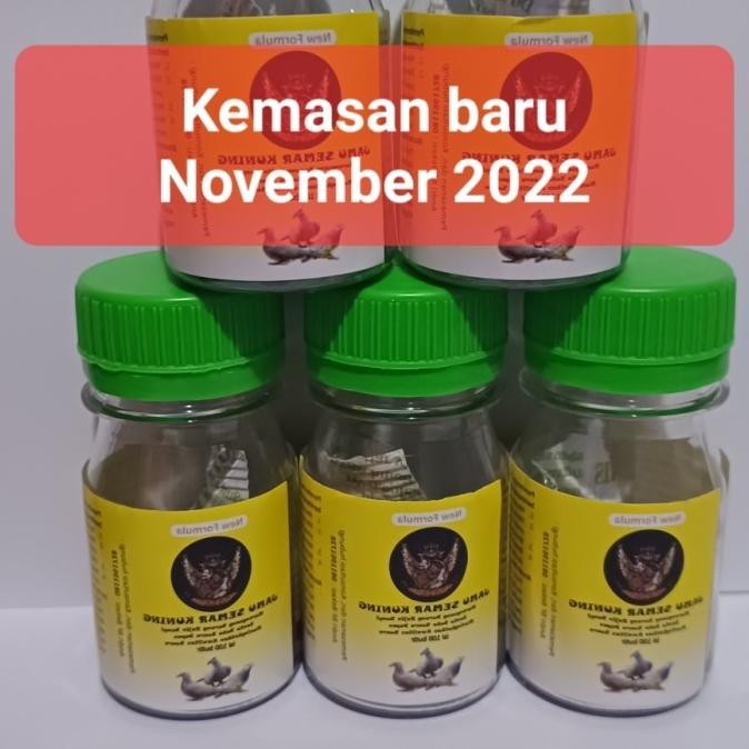 

Jamu Perkutut Semar Kuning 100 Butir.