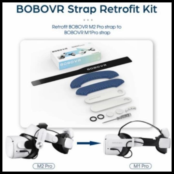 Terlaris Bobovr Strap Retrofit Kit M2 Pro - M1 Pro Good Quality