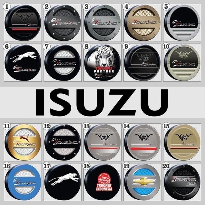COVER BAN / SARUNG BAN SEREP ISUZU GRAND TOURING PANTHER SILVER ORIGINAL DAN TERPERCAYA