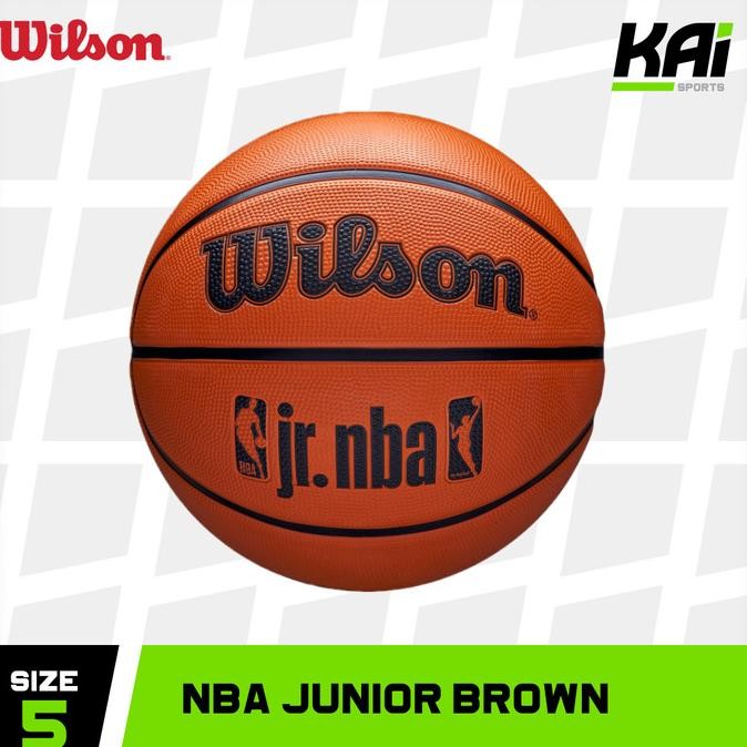 Bola Basket Anak Wilson Jr. Nba Drv Fam - Sz 5 Kids Basketball - Brown Co