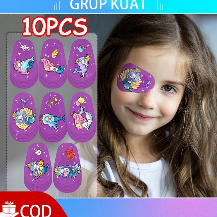10Pc Lazy Eye Patch Utup Mata Mala Amblyopia Perawatan Medi Terapi Mata Eyepatch Ortopad Eye Patch
