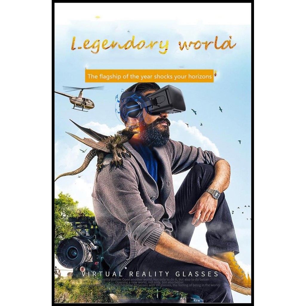 Terlaris Kacamata 3D Vr Headset Untuk Smartphone Android & Iphone - Promo Good Quality