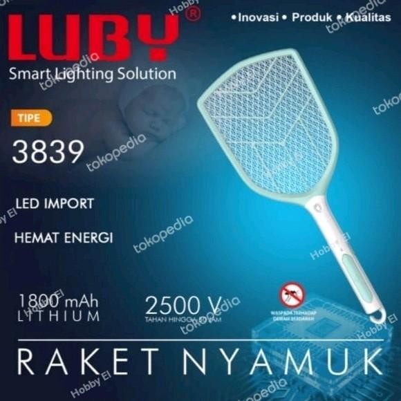 Raket Nyamuk Luby L 3839 / Luby L-3839