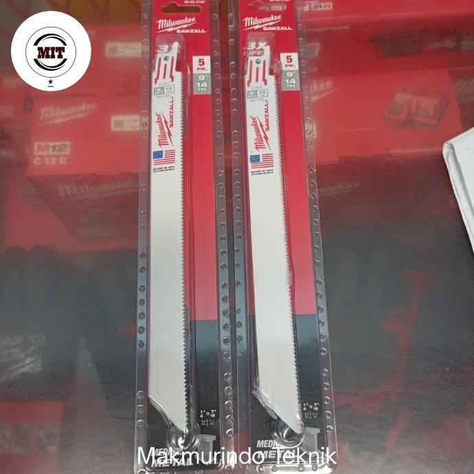 MILWAUKEE SAWZALL RECIPROCATING SAW BLADE MATA SABER RECIPRO METAL