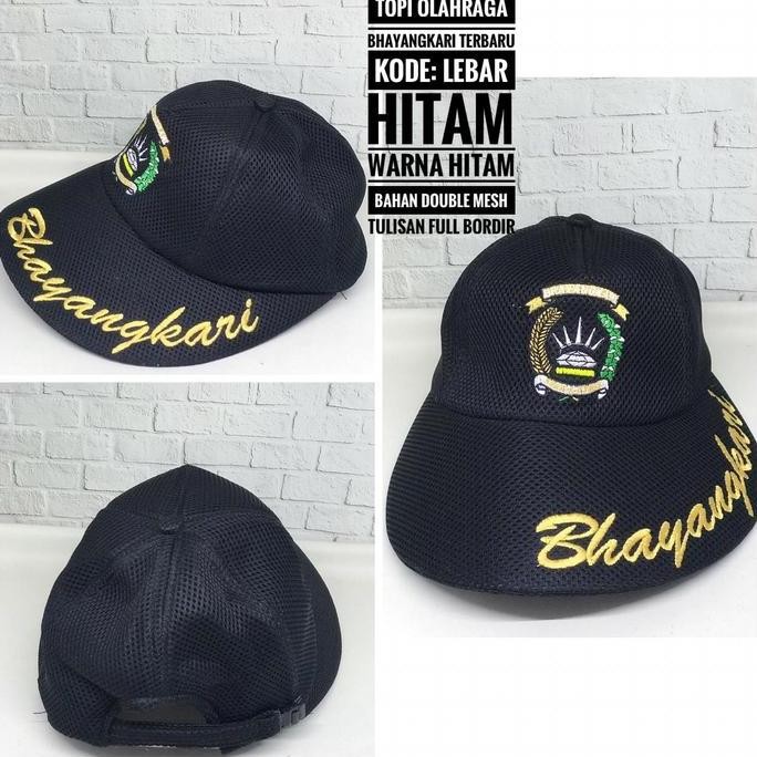 Topi Olahraga Bhayangkari Lebar Co