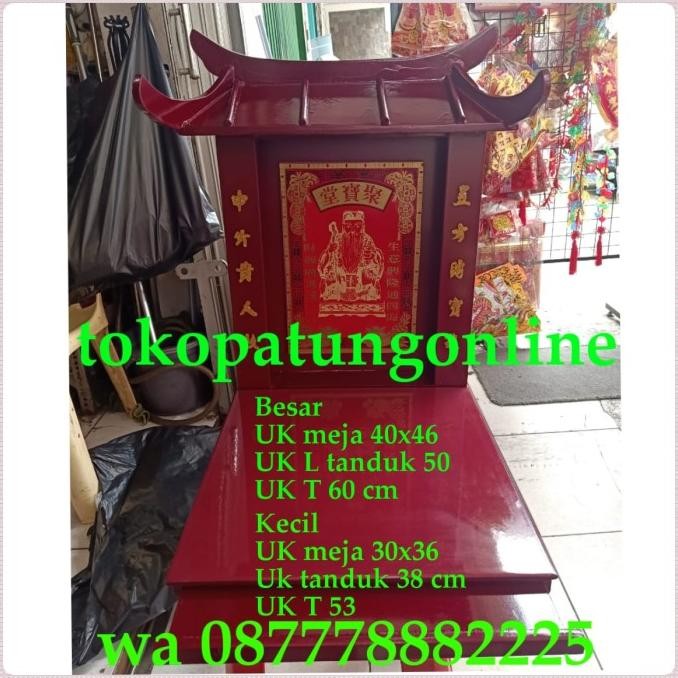 Rumah Dewa Bumi Tecukong Tu Ti Kung Tarik Co