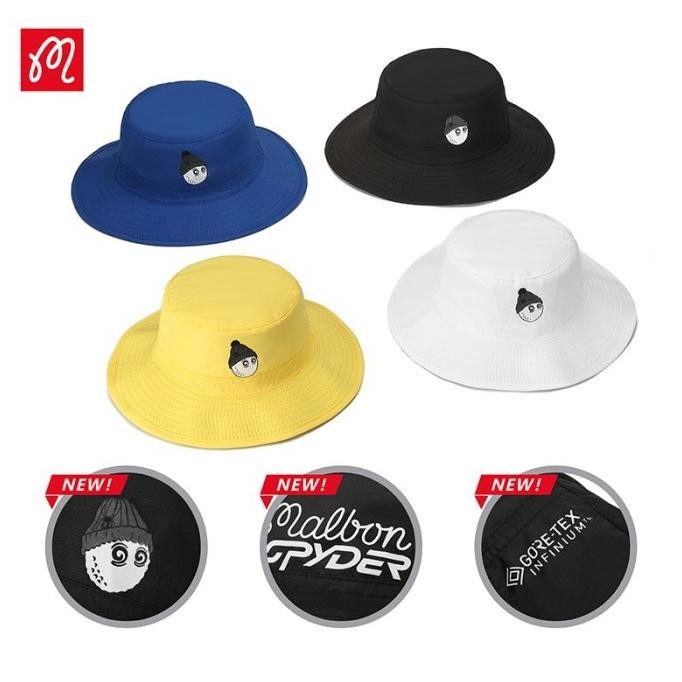 M4Lb0N Spyder Korean Golf Bucket Hat - Topi Golf Fashion Style Unisex Co