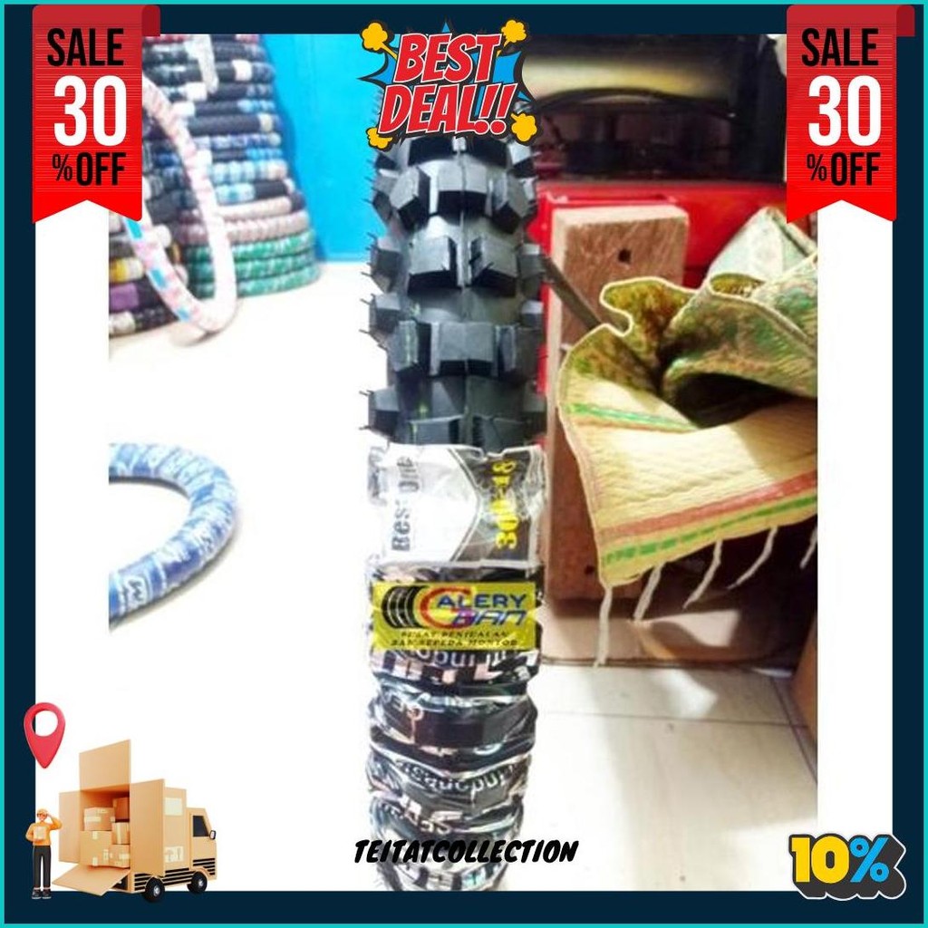 Ban Montor Cros Cangkul 300-18 Ban Ring 18 Ban Luar Ring 18 Ban 300-18 Bestone Ban Scorpio Tiger Meg