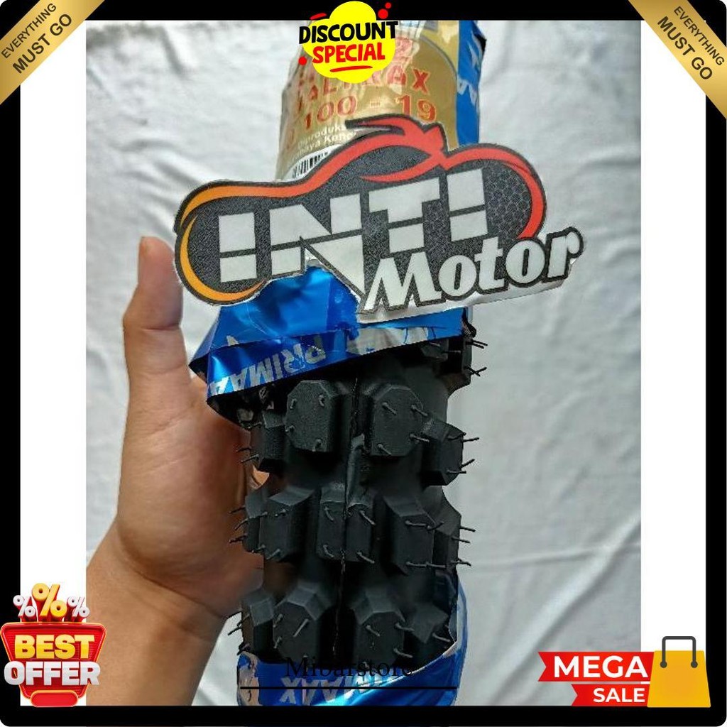 Ban Trail Primaax 70 100 Ring 19 Sk 52 Irc Gp21 7010019 Dualtrack Front Tire Cross Bl Luar Primax 70