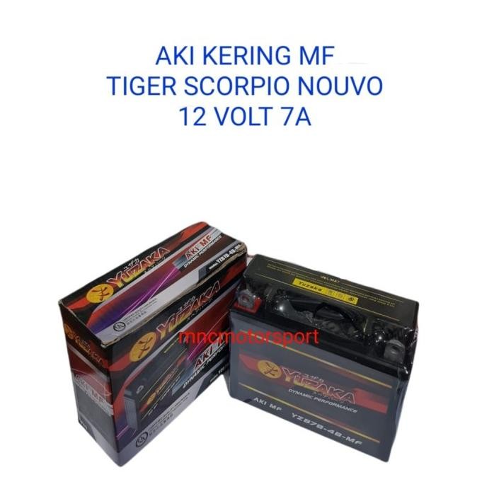 AKI BATTERY KERING MF YUZAKA TIGER SCORPIO NOUVO
