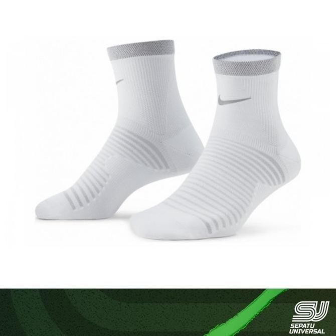 Nike Spark Lightweight Ankle Running Socks White Co