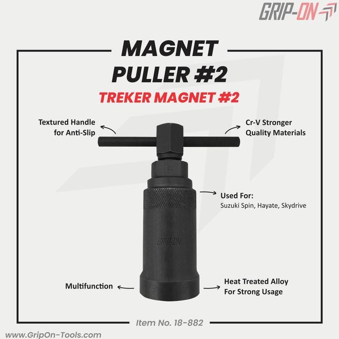 Promo Grip-On Treker Magnet No 2 Suzuki - Magnet Puller #2 - Tracker Grip On