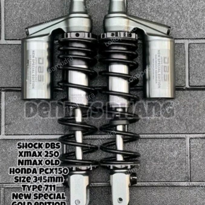 shock dbs 711 premium 310/345mm g-series cnc motor aerox,nmax,xmax