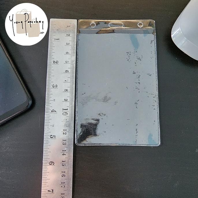 

tru-63 Kantong Plastik Mika Cover Panitia / ID CARD Uk. 8 x 12 Sale