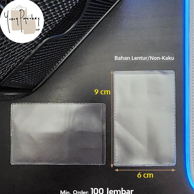 

ew-45 Plastik Mika Cover Kartu eToll / ATM / KTP / ID CARD Uk. 6x9 Murah