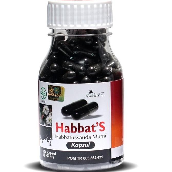 

Habbatussauda Habbat's 200 Kapsul / Habbat serbuk Jintan Hitam / Habbatussauda ORIGINAL / Habbats Kapsul NUG